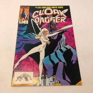 Cloak and Dagger 1‎ Limited Series Marvel Comic Book 1983 First Print October